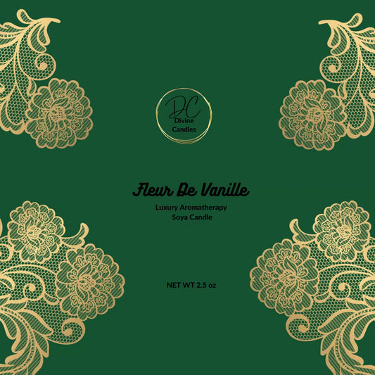 Fleur De Vanille wax melt - Divine Candles 